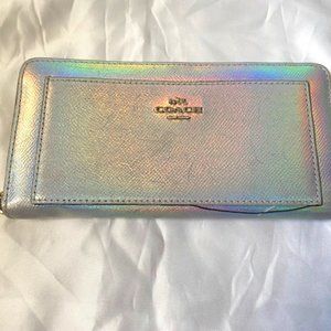 Coach Wallet holographic
